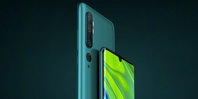 Xiaomi introduced the Mi Note 10 and Note 10 Pro - the European version of the Mi CC9 Pro