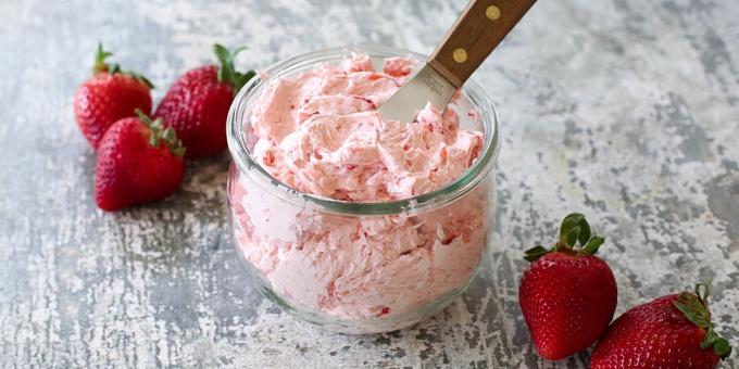 recipes with strawberries: strawberry butter