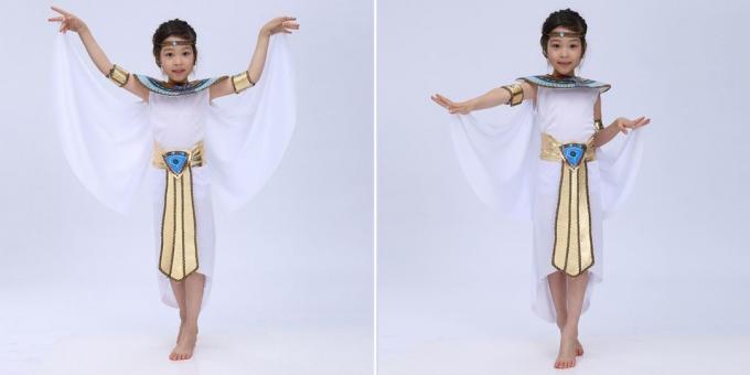 New Year costumes for children: Egyptian