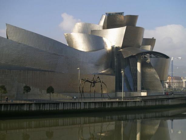 European architecture: Guggenheim Bilbao in Spain