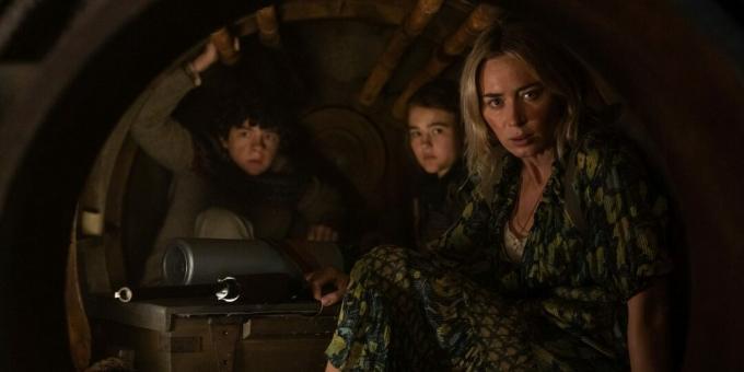 Still from the movie "Quiet Place - 2"