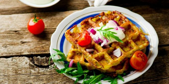 potato waffles