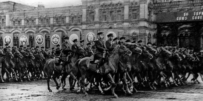 Victory Parade on Red Square June 24, 1945