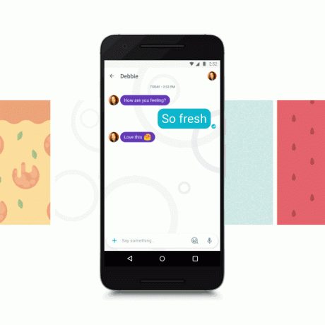 Google Allo themes