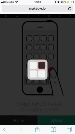 How arbitrarily arrange icons on the iPhone without jailbreaking: the service will generate an invisible grid of icons