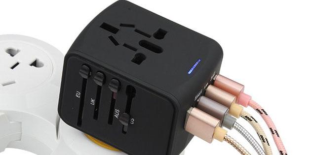Take with you on a journey: Universal Power Adapter