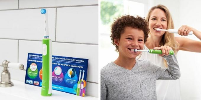 electric toothbrushes: Braun Oral-B Junior