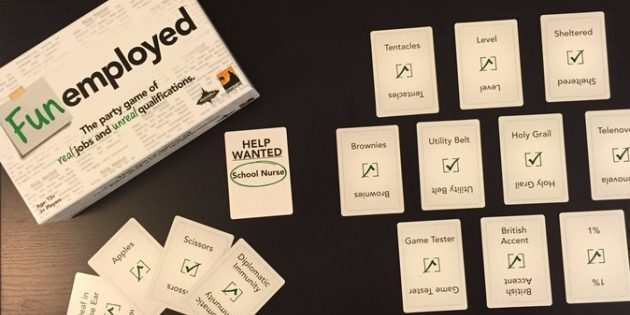 board games: Funemployed