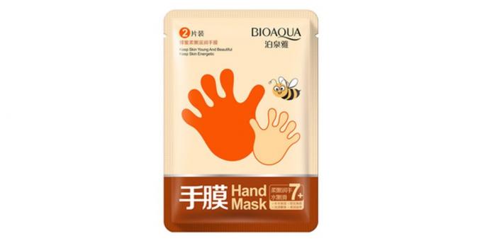 Mask-glove with honey Hand