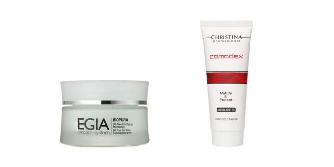 Men's cosmetics: moisturizing day care for oily skin