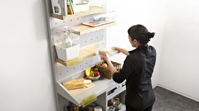 The kitchen of the future: intelligent cooling shelves instead of the refrigerator