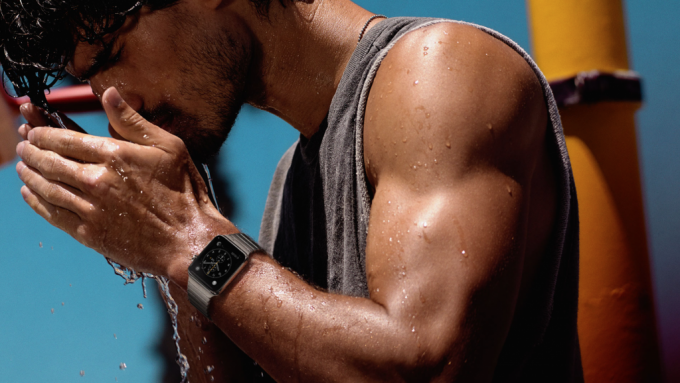 Water resistant Apple Watch