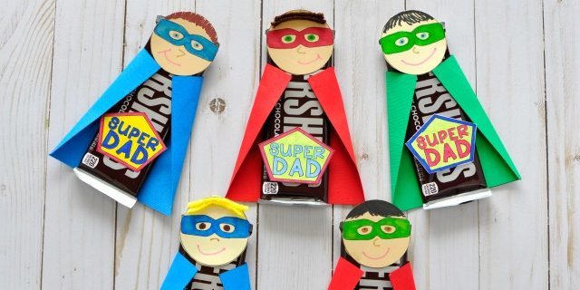 How to make gifts on February 23 with his own hands: Sweet gift for a superhero