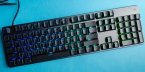 Overview Xiaomi Gaming Keyboard - a hybrid keyboard for gamers and not only