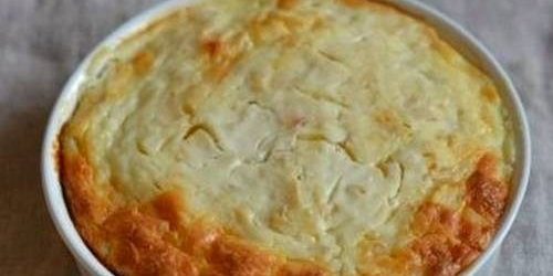 Cheese casserole recipe with apples