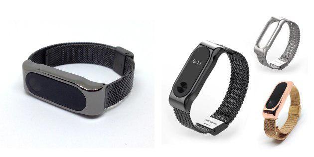 Metal straps Mi Band 2