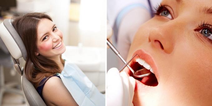 Oral hygiene and caries treatment