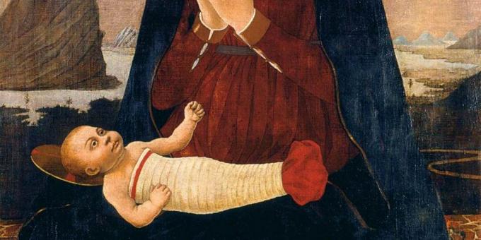 Children of the Middle Ages: "Madonna and Child", Alesso Baldovinetti