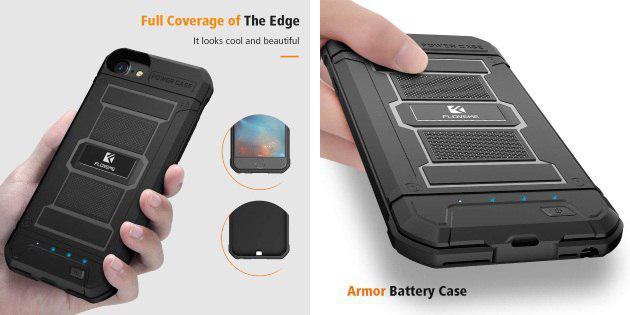 Case with battery
