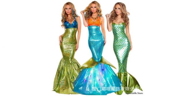 Christmas costumes for adults: The Little Mermaid