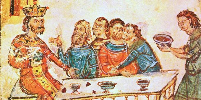 Vikings drank wine from the skulls of their enemies