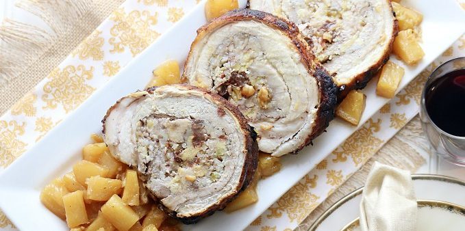 Meatloaf pork with pineapple and rice: a simple recipe