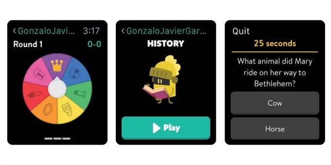 Games for Apple Watch: Trivia Crack
