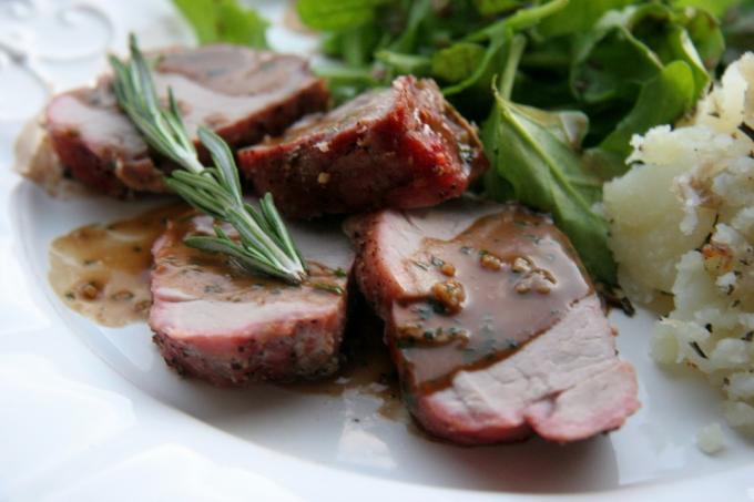 7 gingerbread recipe: Pork fillet with ginger sauce