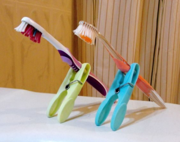 as it is convenient to store a toothbrush