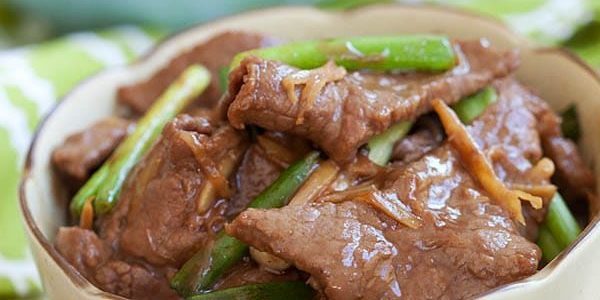 Top with ginger recipes: Beef in ginger sauce