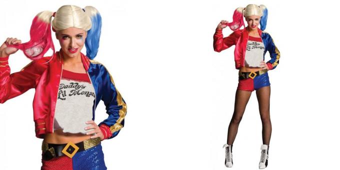 Costume on Halloween: Harley Quinn