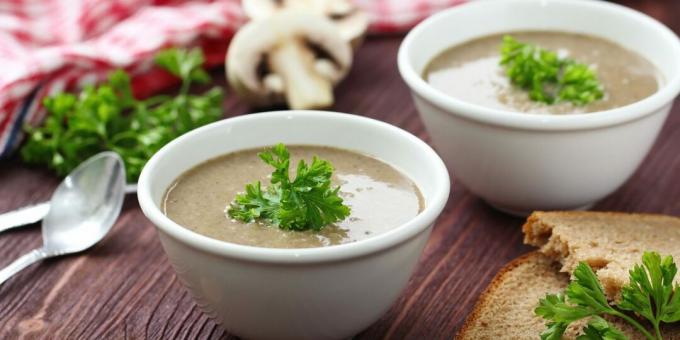 Mushroom soup