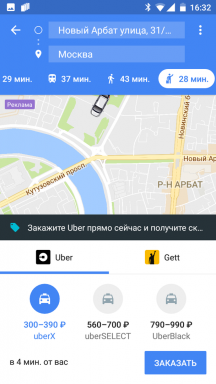 Khalyavnykh action from Uber for all: discount travel in a taxi to 1500 rubles