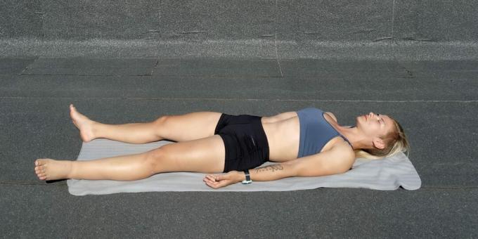 Simple Yoga Exercises: Corpse Pose