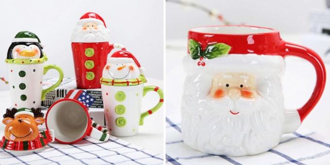 Products with aliexpress, which will help create a Christmas mood: Mug