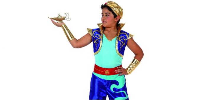 New Year costumes for children: Aladdin