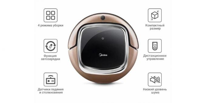 The robot cleaner Midea