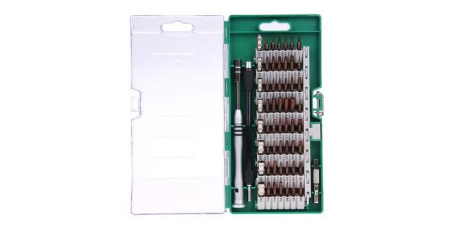 A set of screwdrivers for precision work