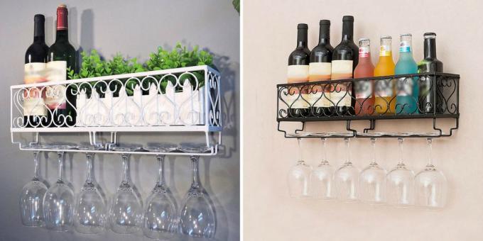 Wine accessories: bottle holder