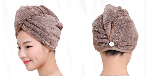 Turban for drying hair