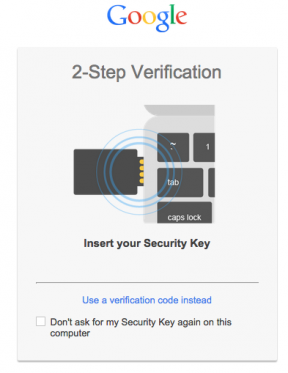 Security Key: two-factor authentication becomes easier with Google