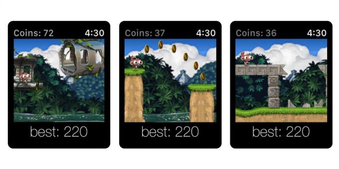  Games for Apple Watch: Dare the Monkey: Go Bananas!