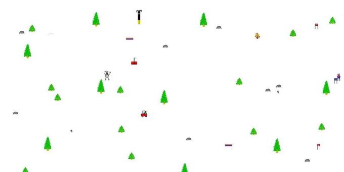 Classic games for Android and iOS: SkiFree