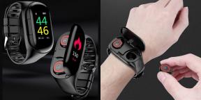 Thing of the day: fitness bracelet, which are hidden inside TWS-headphones