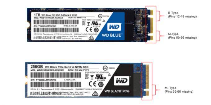 What is better SSD: SSD M.2 c key B + M (upper) and SSD M.2 with key M (bottom)