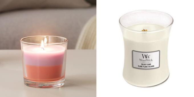What to give a friend for her birthday: a scented candle