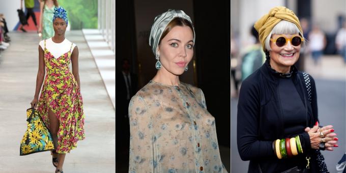 Fashion Accessories 2019: turbans