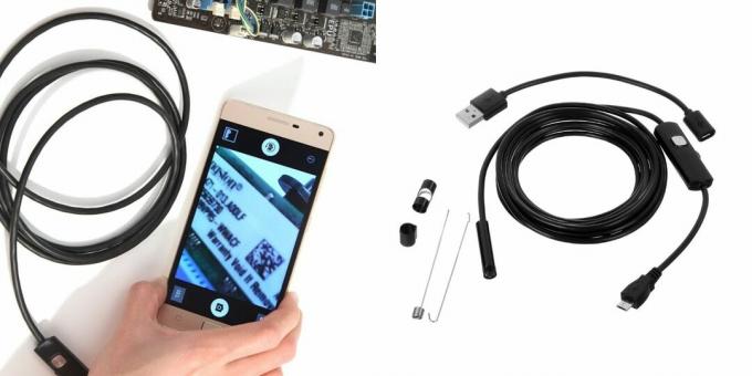 unusual gadgets: Kerui USB endoscope