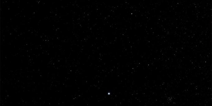 Starry sky: Sirius