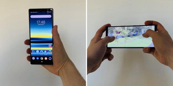 Sony Xperia 1: in the hands of
